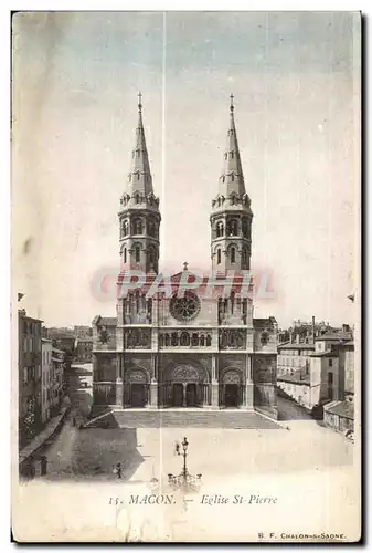 Cartes postales Macon Eglise St Pierre