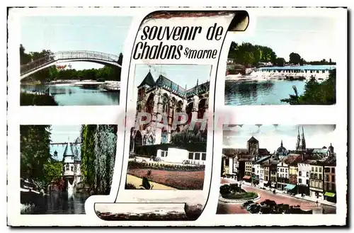 Cartes postales Chalon Sur Marne (Marne) Souvenir de