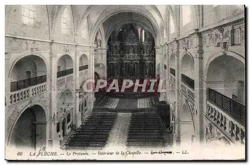 Ansichtskarte AK La Fleche Le Prytanee Interieur de la Chapelle
