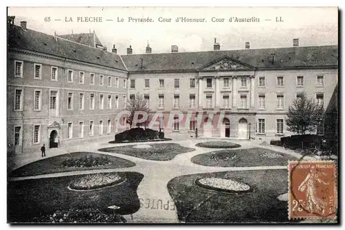 Cartes postales La Fleche Le Prytanee Cour d Honneur Cour d Austerlitz