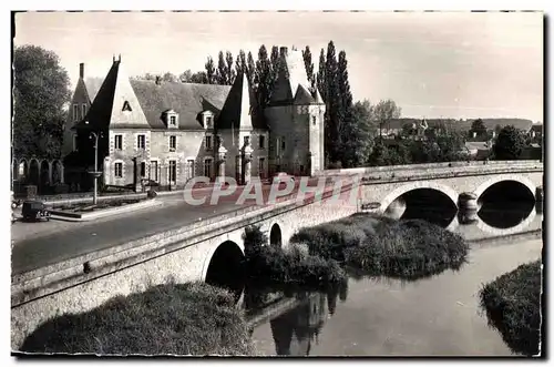 Ansichtskarte AK La Fleche La (Sarthe) Le Chateau et le Pont des Carmes