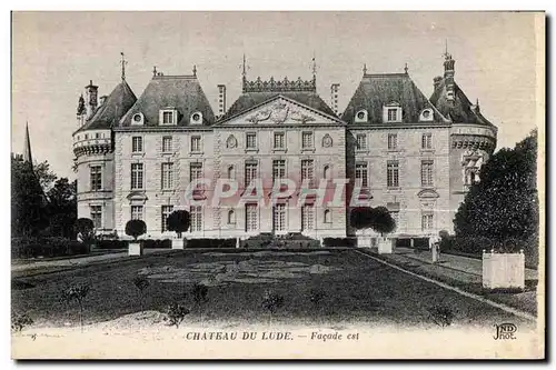 Cartes postales Chateau du Lude Facade est