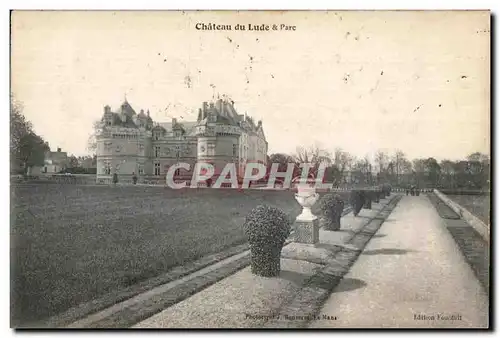 Cartes postales Chateau du Lude Parc