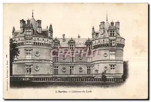 Cartes postales Sarthe Chateau Du Lude