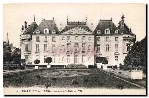 Cartes postales Chateau Du Lude Facade Est ND