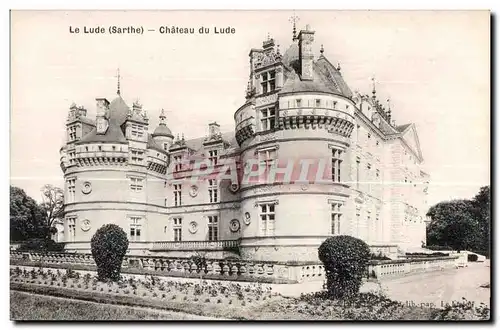 Ansichtskarte AK Le Lude (Sarthe) Chateau du Lude