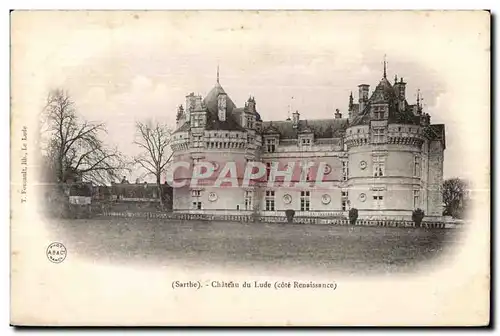 Ansichtskarte AK (Sarthe) Chateau du Lude (cote Renaissance)