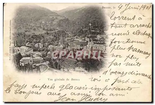 Cartes postales Brides Les Bains Vue generale de Brides