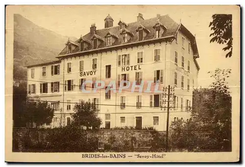 Cartes postales Brides les Bains Savoy-Hotel