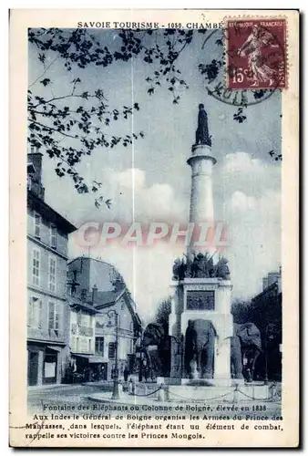 Cartes postales Savoie Tourisme 1050 chambery Elephant