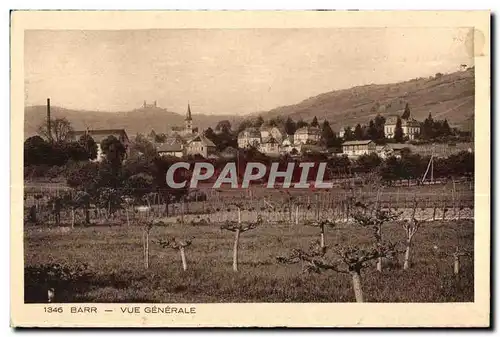 Cartes postales Barr vue generale