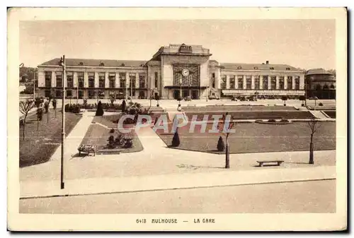 Cartes postales Mulhouse la gare