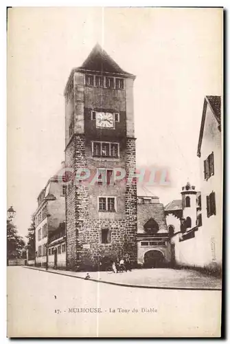 Cartes postales Mulhouse la tour du diable