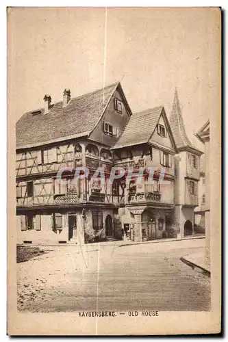 Cartes postales Kaysersberg old house