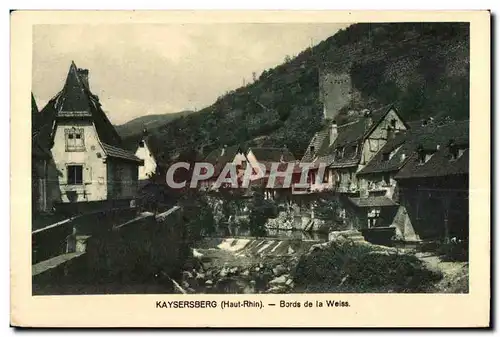 Cartes postales Kaysersberg (Ht-Rhin) Bords de la weiss