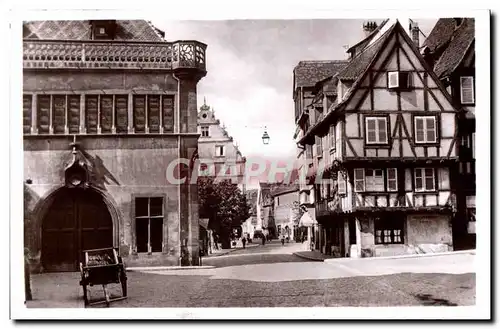 Ansichtskarte AK Le vieux colmar la grand avec l ancienne douane