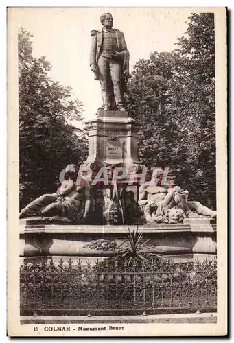 Cartes postales Colmar Monument bruat