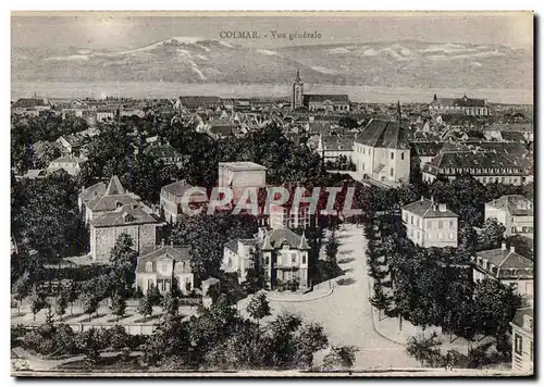 Cartes postales Colmar Vue generale