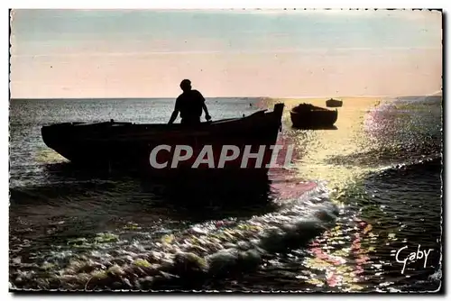 Cartes postales moderne Bateau La Cote Retour de peche