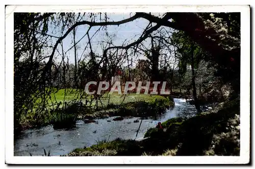 Cartes postales La Normadie Pittoresque Contre jour sur la riviere