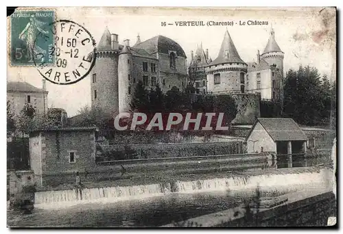 Ansichtskarte AK Verteuil (Charente) Le Chateau