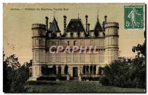 Cartes postales Jarnac Chateau de Souillac facade Sud