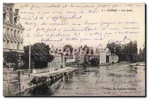 Cartes postales Jarnac Les Quais