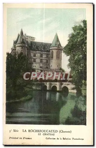 Ansichtskarte AK La Rochefoucauld (Charente) Le Chateau