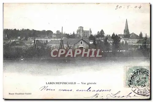 Cartes postales Larochefoucauld Vue generale
