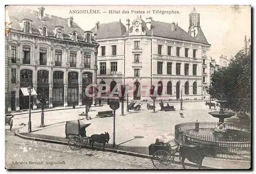 Cartes postales Angouleme Hotel des Postes et Telegraphes