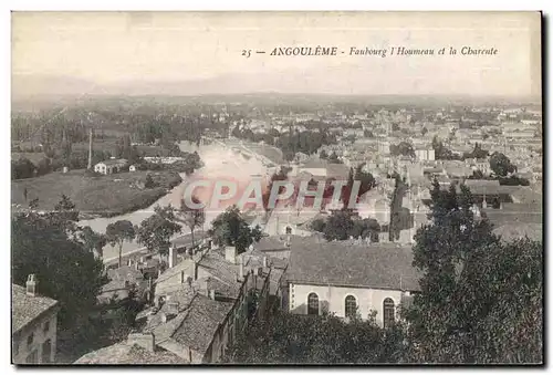 Cartes postales Angouleme Faubourg I Houmeau et la Charente