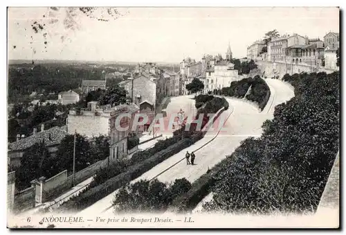 Cartes postales Angouleme Vue prise du Rempart Desaix LL