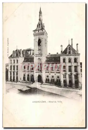 Cartes postales Angouleme Hotel de Ville