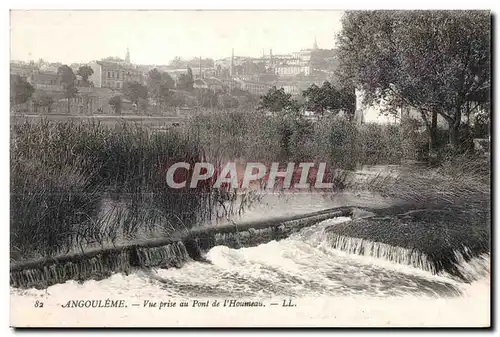 Cartes postales Angouleme Vue prise au Pont de I Houmeau LL