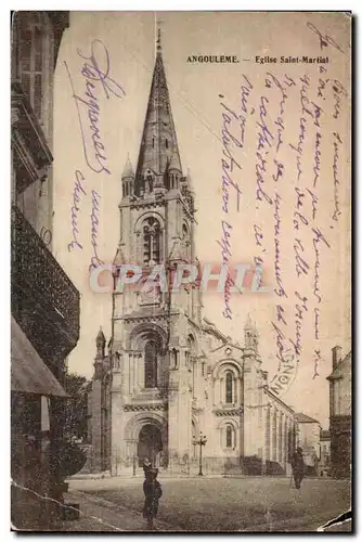 Ansichtskarte AK Angouleme Eglise Saint Martial