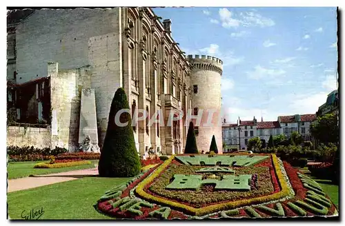 Cartes postales moderne Angouleme Jardins de I Hotel de Ville Ecusson de Armes d Angouleme