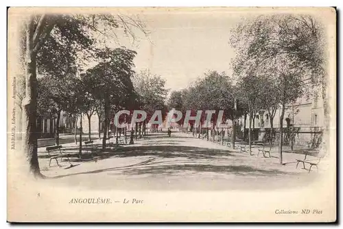 Cartes postales Angouleme Le parc