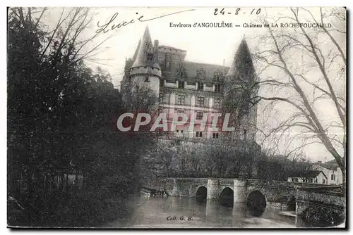 Ansichtskarte AK Angouleme Environs d Chateau de La Rochefoucauld