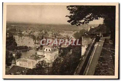 Cartes postales Angouleme Les Beautes de France La Charente et le Port de L Houmean vus du Rempart Beaulieu