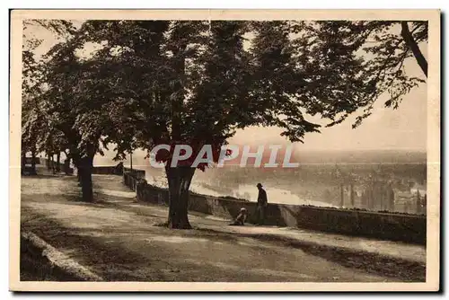 Cartes postales Les Beautes de France Angouleme Vallee de la Charente vue du Rempart Beaulieu