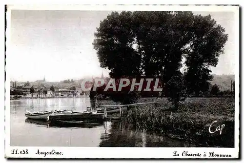 Cartes postales Angouleme La Charente a l Houmeau