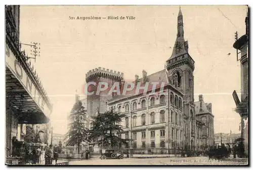 Cartes postales Angouleme Hotel de Ville