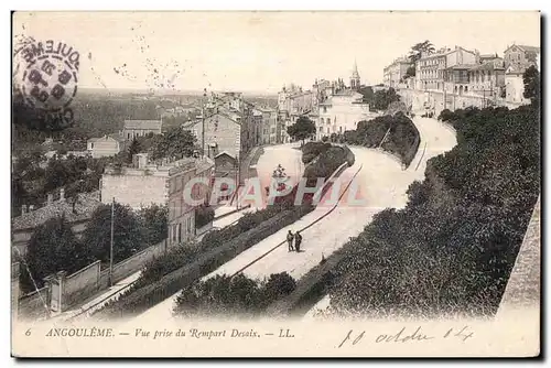 Cartes postales Angouleme Vue Prise du Rempart Desaix LL