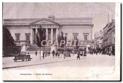 Ansichtskarte AK Angouleme Palais de Justice