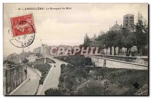 Cartes postales Angouleme Le Rempart du Midi