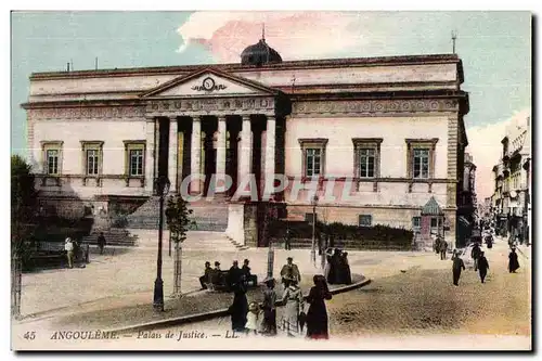 Ansichtskarte AK Angouleme Palais de Justice