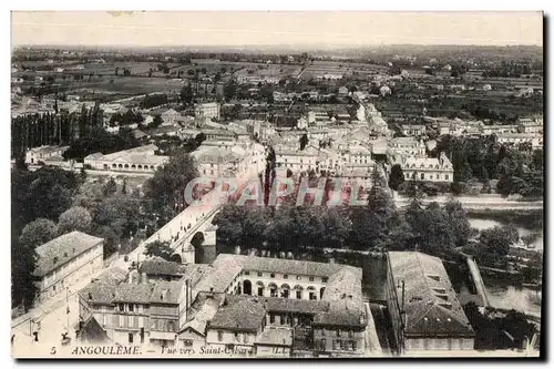 Cartes postales Angouleme Vue Saint Cybares