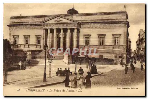 Cartes postales Angouleme Le Palais de Justice