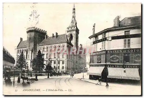 Cartes postales Angouleme L Hotel de Ville