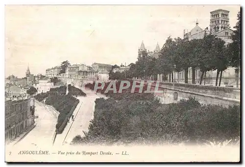 Cartes postales Angouleme Vue Prise du Rempart Desaix